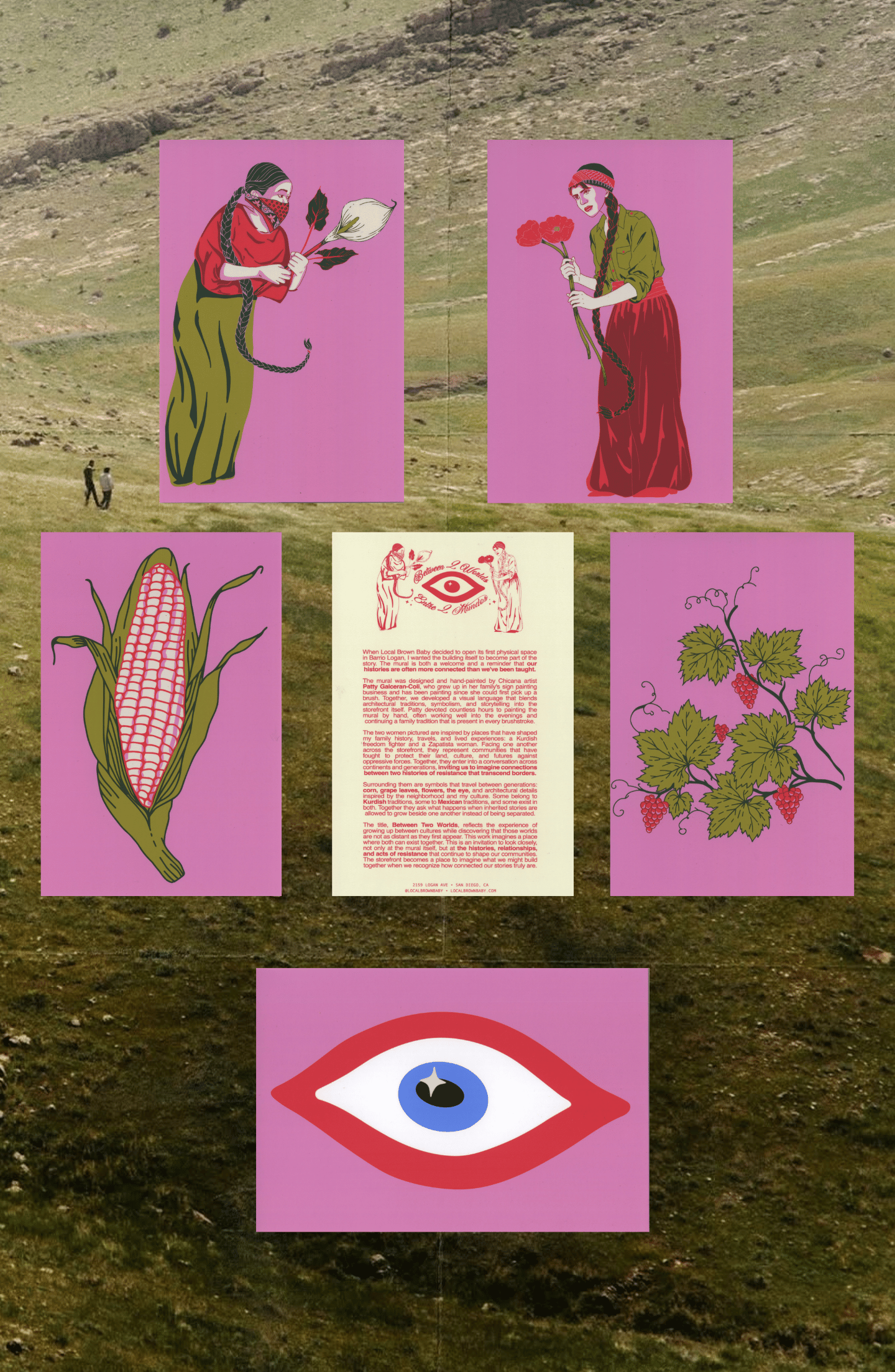 Between 2 Worlds Postcard Set
