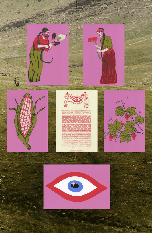 Between 2 Worlds Postcard Set